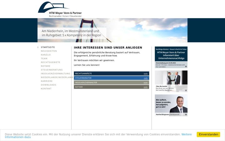 Screenshot of htm-meyer-venn.de
