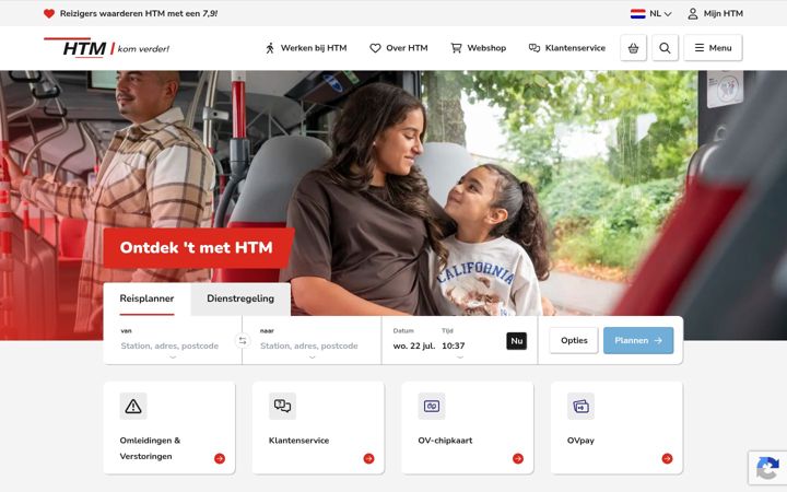 Skjermbilde av htm.nl