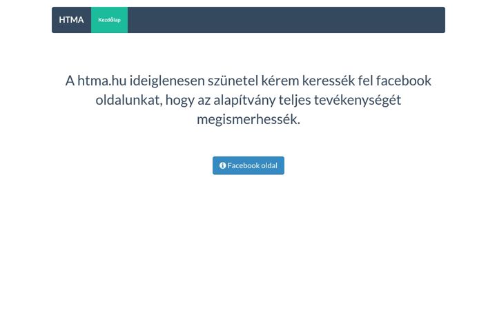 Screenshot of htma.hu