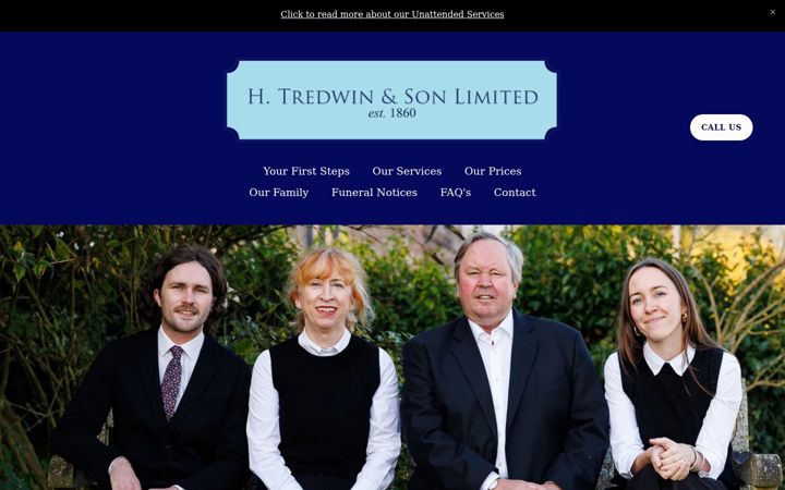 Screenshot of htredwinandson.co.uk