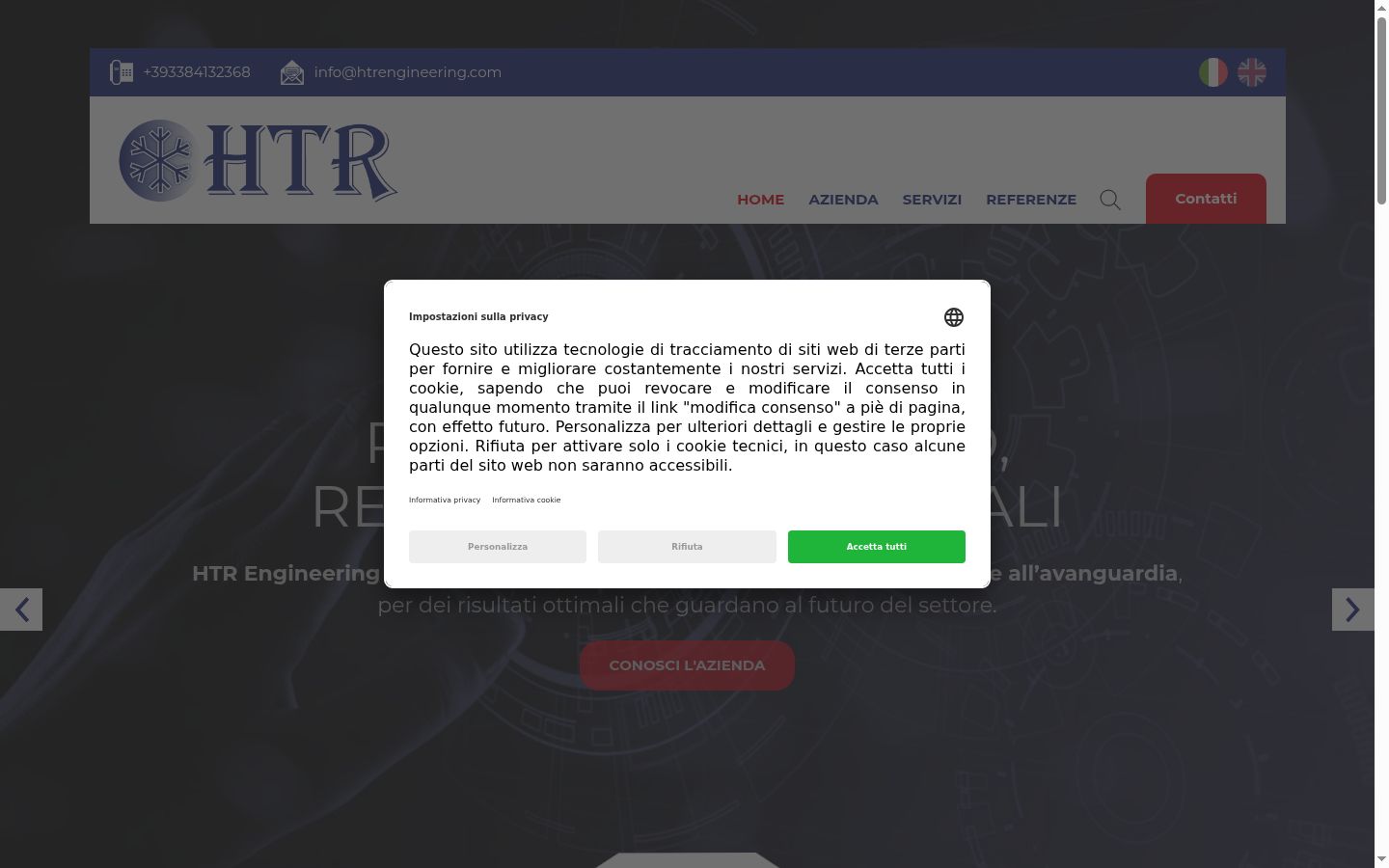 Sutikimo reklamjuostės, rodytos prieš bet kokią sąveiką, ekrano kopija