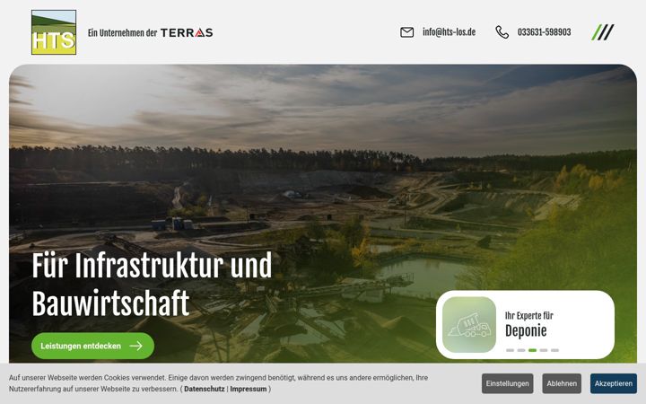 Screenshot of hts-los.de