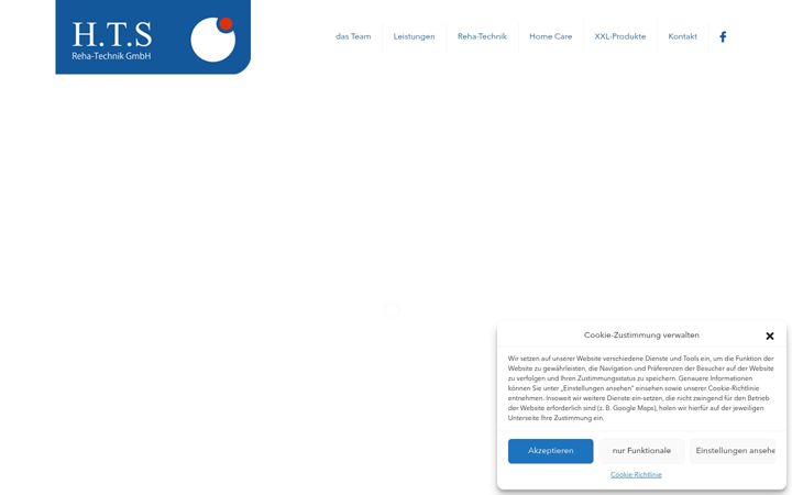 Screenshot of hts-reha.de