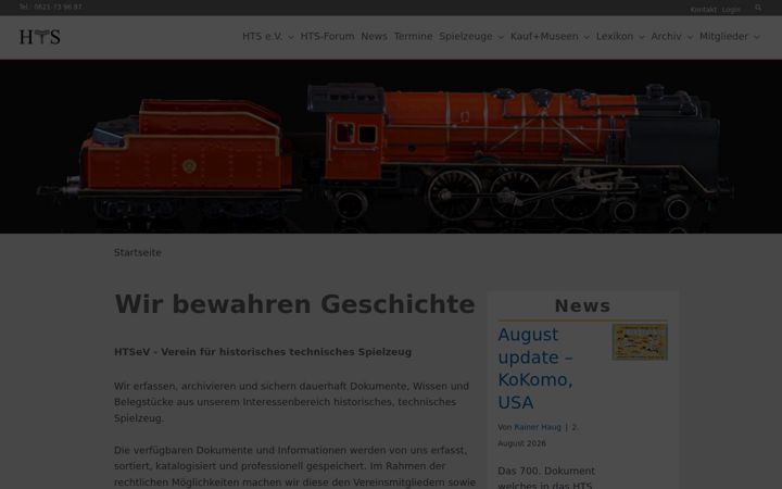Screenshot of htsev.de