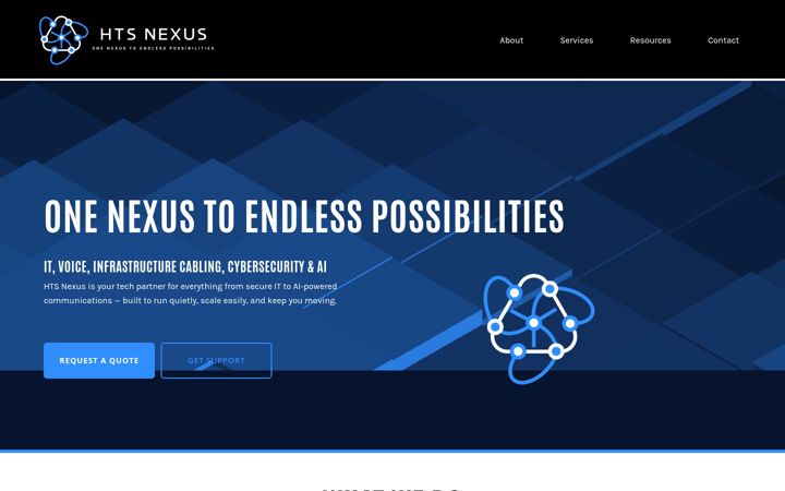 Screenshot of htsnexus.com