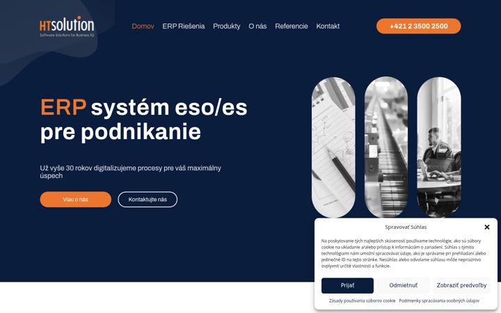 Screenshot of htsolution.sk