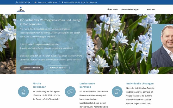 Screenshot of htuvb.de