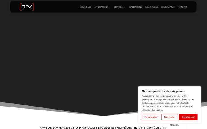 Screenshot of htvled.com