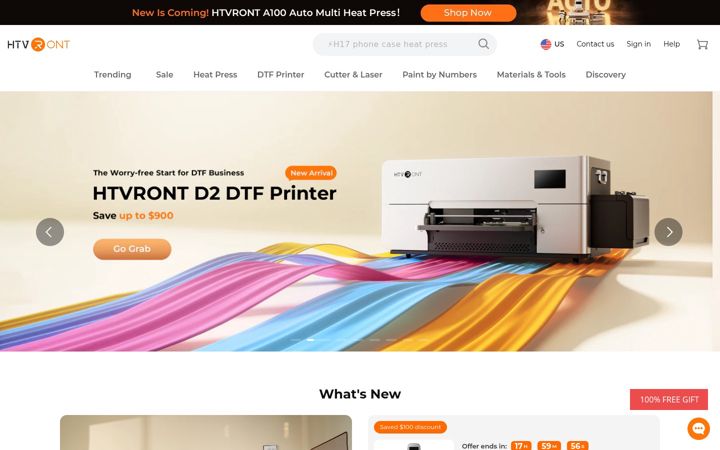 Screenshot of htvront.com