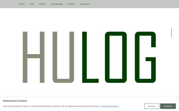 Screenshot of hu-log.de