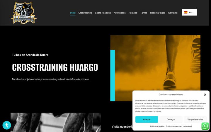 Screenshot of huargo.es