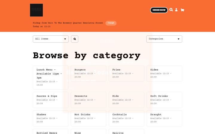 Screenshot ta' hub-box-103218.square.site
