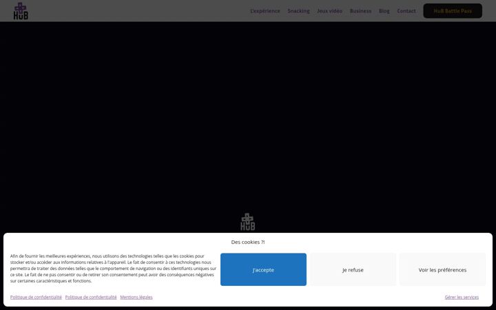 Screenshot of hub-esport-france.fr