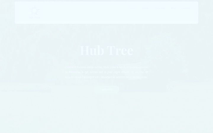 Screenshot of hub-tree.it