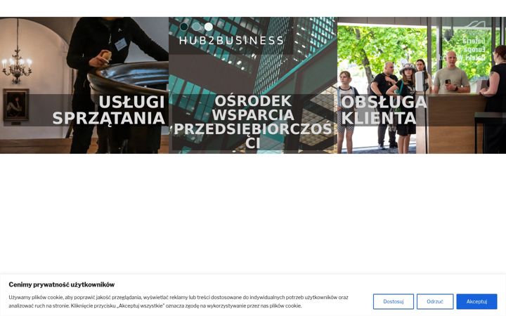 Screenshot of hub2work.pl