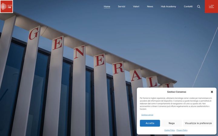 Screenshot of hub799.it