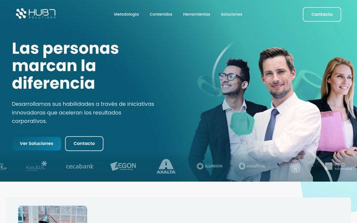 Screenshot of hub7s.com