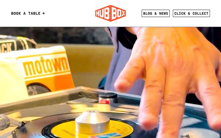 Screenshot of hubbox.co.uk