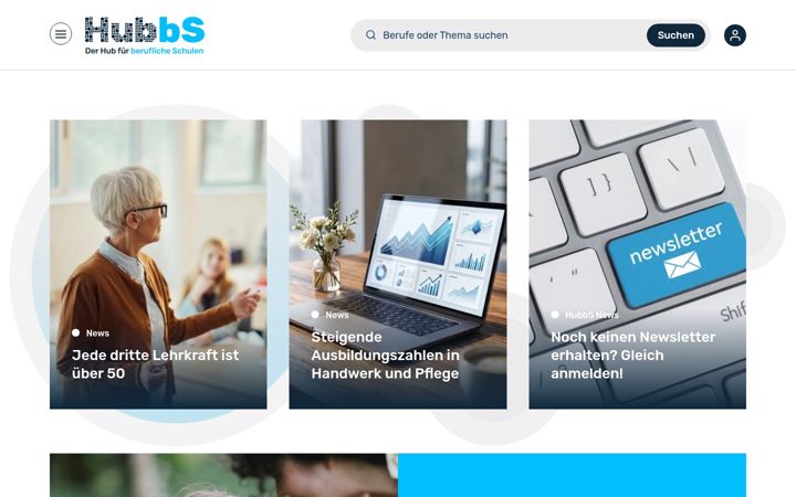 Screenshot of hubbs.schule