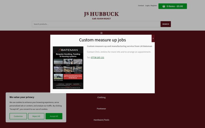 Screenshot of hubbucks.co.uk