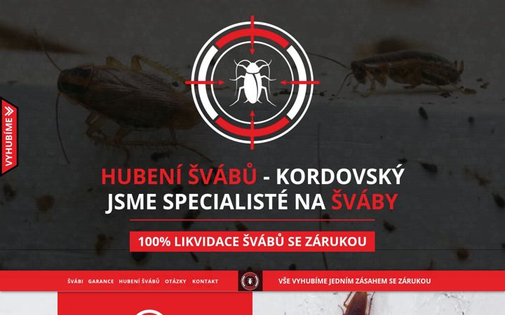 Screenshot of hubenisvabu.cz