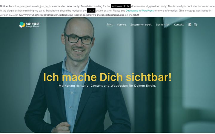 Screenshot of huber-andi.de