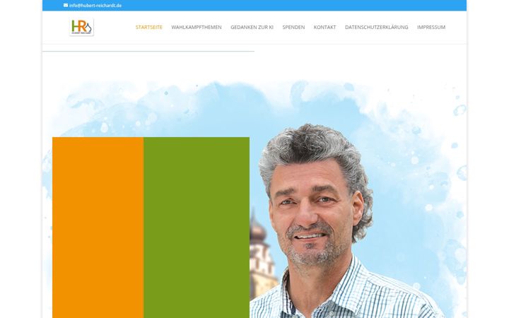Screenshot of hubert-reichardt.de
