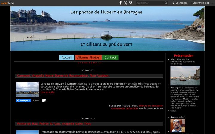 Screenshot of hubert35.net
