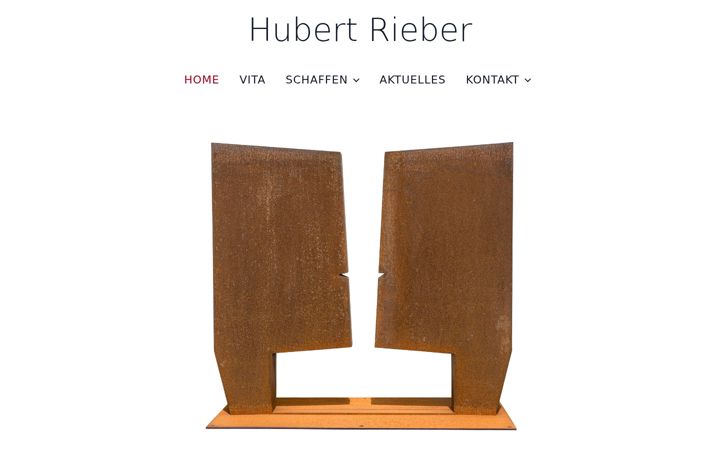 Screenshot of hubertrieber.de
