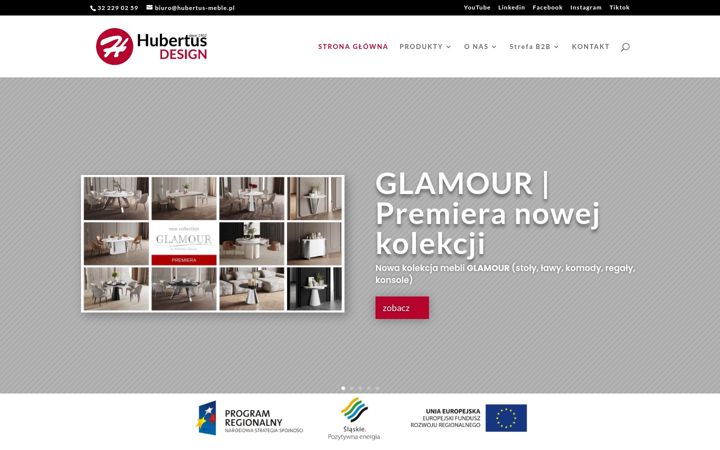 Screenshot of hubertus-design.pl