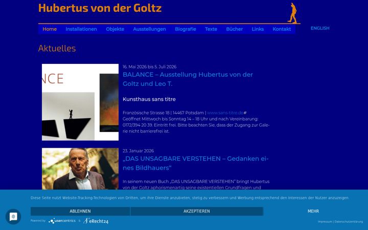 Screenshot of hubertus-von-der-goltz.de