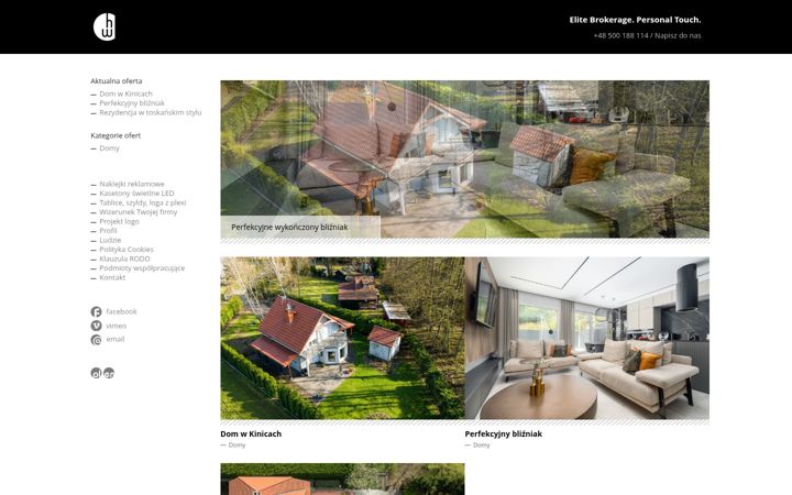 Screenshot of hubertw.com