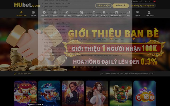 Screenshot of hubet8000.com