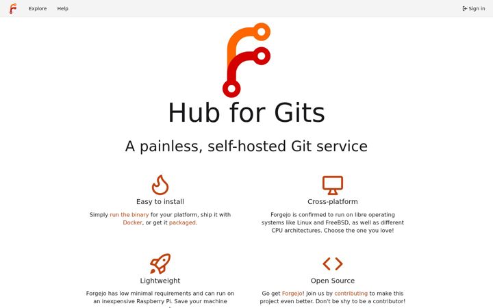 Screenshot of hubforgits.com