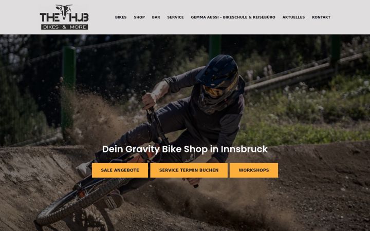 Screenshot of hubibk.at