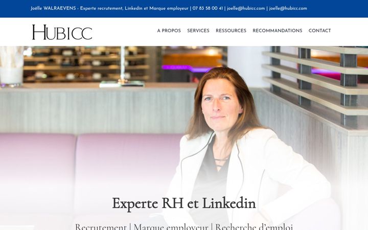 Screenshot of hubicc.com