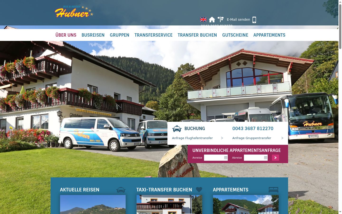 Screenshot des Einwilligungsbanners vor jeglicher Interaktion