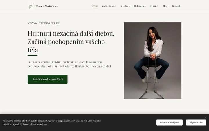 Screenshot of hubnutisezuzkou.cz