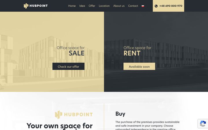 Screenshot of hubpoint.pl