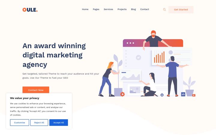 Screenshot of hubspotpartner.co.uk