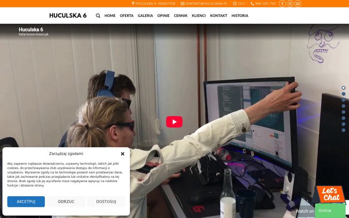Screenshot of huculska6.pl