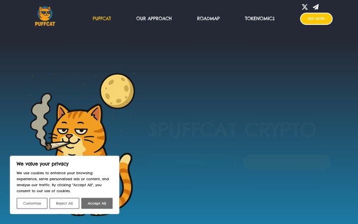 Screenshot of hudacrypto.com