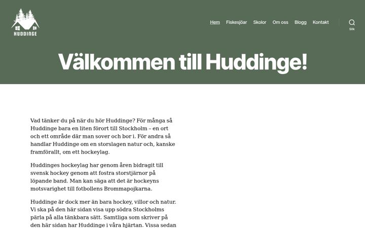 Screenshot of huddinge.nu