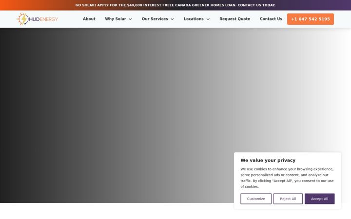 Screenshot of hudenergy.net
