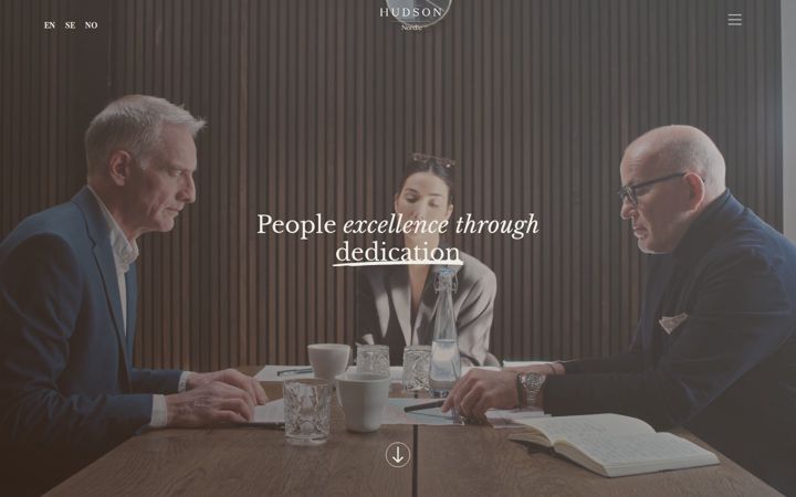 Screenshot of hudson.com