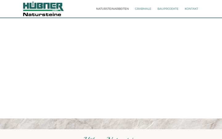 Zrzut ekranu huebner-natursteinarbeiten.de