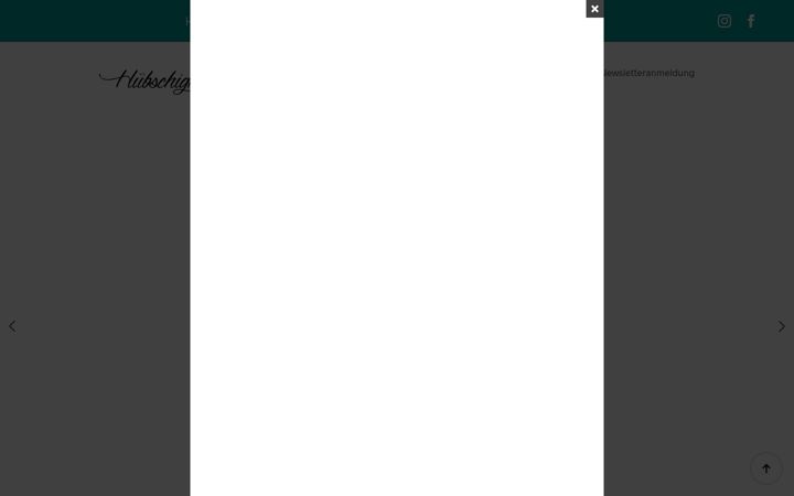 Screenshot of huebschigkeiten.ch