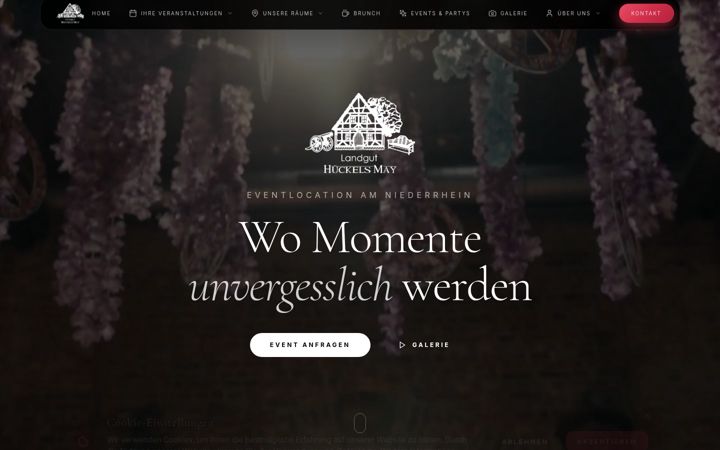 Screenshot of hueckels-may.de