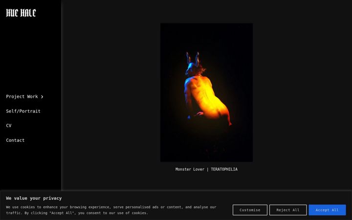 Screenshot of huehale.online