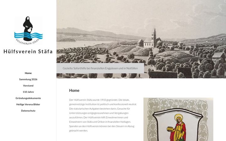 Screenshot of huelfsverein-staefa.ch